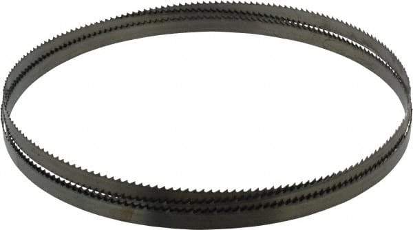 Disston - 6 TPI, 7' 9" Long x 1/2" Wide x 0.025" Thick, Welded Band Saw Blade - Carbon Steel, Toothed Edge, Raker Tooth Set, Hard Back, Contour Cutting - Apex Tool & Supply