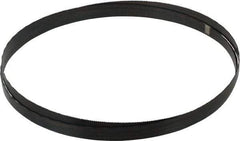 Disston - 14 TPI, 7' 9" Long x 1/2" Wide x 0.025" Thick, Welded Band Saw Blade - Carbon Steel, Toothed Edge, Wavy Tooth Set, Hard Back, Contour Cutting - Apex Tool & Supply