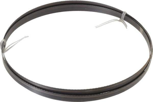 Disston - 18 TPI, 7' 9" Long x 1/2" Wide x 0.025" Thick, Welded Band Saw Blade - Carbon Steel, Toothed Edge, Raker Tooth Set, Hard Back, Contour Cutting - Apex Tool & Supply