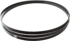 Disston - 6 TPI, 7' 9-1/2" Long x 1/2" Wide x 0.025" Thick, Welded Band Saw Blade - Carbon Steel, Toothed Edge, Raker Tooth Set, Hard Back, Contour Cutting - Apex Tool & Supply