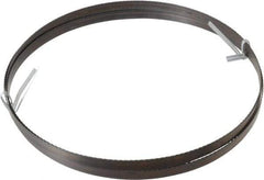 Disston - 18 TPI, 7' 9-1/2" Long x 1/2" Wide x 0.025" Thick, Welded Band Saw Blade - Carbon Steel, Toothed Edge, Raker Tooth Set, Hard Back, Contour Cutting - Apex Tool & Supply