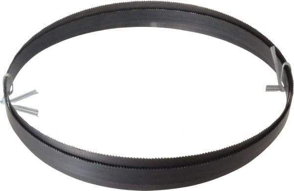 Disston - 10 TPI, 9' Long x 3/4" Wide x 0.032" Thick, Welded Band Saw Blade - Carbon Steel, Toothed Edge, Wavy Tooth Set, Hard Back, Contour Cutting - Apex Tool & Supply