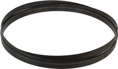 Disston - 14 TPI, 9' 6" Long x 3/4" Wide x 0.032" Thick, Welded Band Saw Blade - Carbon Steel, Toothed Edge, Raker Tooth Set, Hard Back, Contour Cutting - Apex Tool & Supply