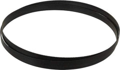 Disston - 14 TPI, 9' 7-1/2" Long x 3/4" Wide x 0.032" Thick, Welded Band Saw Blade - Carbon Steel, Toothed Edge, Raker Tooth Set, Hard Back, Contour Cutting - Apex Tool & Supply