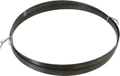 Disston - 18 TPI, 9' 7-1/2" Long x 3/4" Wide x 0.032" Thick, Welded Band Saw Blade - Carbon Steel, Toothed Edge, Wavy Tooth Set, Hard Back, Contour Cutting - Apex Tool & Supply