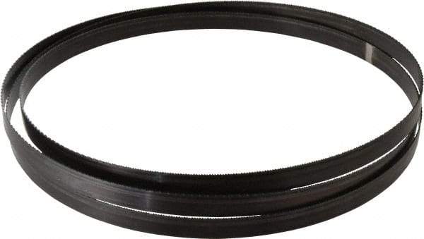 Disston - 14 TPI, 10' 5" Long x 3/4" Wide x 0.032" Thick, Welded Band Saw Blade - Carbon Steel, Toothed Edge, Raker Tooth Set, Hard Back, Contour Cutting - Apex Tool & Supply