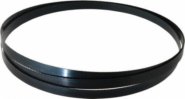 Disston - 14 TPI, 10' 10-1/2" Long x 3/4" Wide x 0.032" Thick, Welded Band Saw Blade - Carbon Steel, Toothed Edge, Raker Tooth Set, Hard Back, Contour Cutting - Apex Tool & Supply