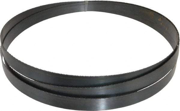 Disston - 10 TPI, 11' Long x 1" Wide x 0.035" Thick, Welded Band Saw Blade - Carbon Steel, Toothed Edge, Raker Tooth Set, Hard Back, Contour Cutting - Apex Tool & Supply