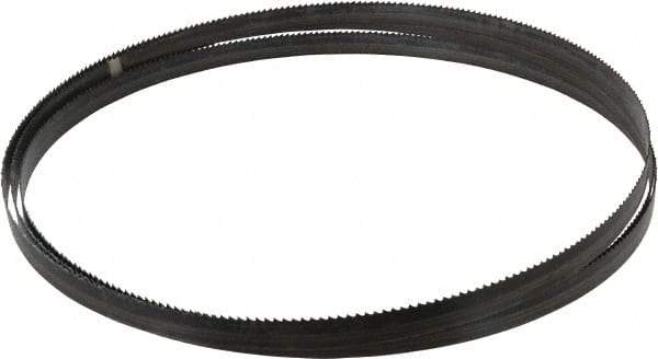 Disston - 6 TPI, 11' 6" Long x 3/4" Wide x 0.032" Thick, Welded Band Saw Blade - Carbon Steel, Toothed Edge, Raker Tooth Set, Hard Back, Contour Cutting - Apex Tool & Supply