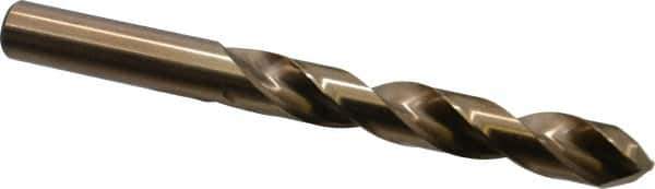 Interstate - 18mm 135° Cobalt Jobber Drill - Bright Finish, Right Hand Cut, 191mm OAL, Split Point - Apex Tool & Supply