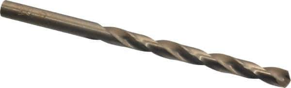 Interstate - Letter C 135° Cobalt Jobber Drill - Bright Finish, Right Hand Cut, Spiral Flute, 4" OAL, Split Point - Apex Tool & Supply