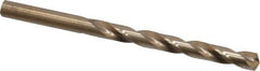 Interstate - Letter L 135° Cobalt Jobber Drill - Bright Finish, Right Hand Cut, Spiral Flute, 4-1/4" OAL, Split Point - Apex Tool & Supply