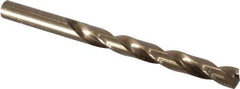 Interstate - Letter Y 135° Cobalt Jobber Drill - Bright Finish, Right Hand Cut, Spiral Flute, 5-1/4" OAL, Split Point - Apex Tool & Supply