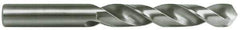 M.A. Ford - 23/32" 118° Solid Carbide Jobber Drill - Bright Finish, Right Hand Cut, Spiral Flute, Straight Shank, 5-3/4" OAL, Faceted Point - Apex Tool & Supply