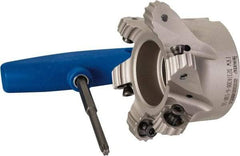 Iscar - 2.37" Cut Diam, 0.315" Max Depth, 1" Arbor Hole, 6 Inserts, RC.. 1607 Insert Style, Indexable Copy Face Mill - FRW Cutter Style, 1-3/4 High, Series MillShred - Apex Tool & Supply
