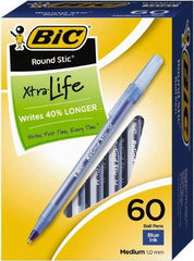Bic - Conical Ball Point Pen - Blue - Apex Tool & Supply