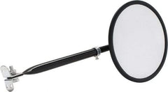 PRO-SAFE - Outdoor Round Vehicle/Utility Safety, Traffic & Inspection Mirrors - Glass Lens, 8" Diam - Apex Tool & Supply