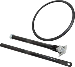 PRO-SAFE - Outdoor Round Vehicle/Utility Safety, Traffic & Inspection Mirrors - Acrylic Lens, 8" Diam - Apex Tool & Supply
