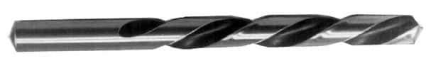 Chicago-Latrobe - #13 118° High Speed Steel Jobber Drill - Bright Finish, Left Hand Cut, Spiral Flute, Straight Shank, 3-1/2" OAL, Standard Point - Apex Tool & Supply