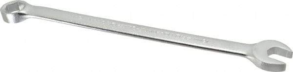 Proto - 16mm 6 Point Combination Wrench - 15° Offset Angle, 9-13/32" OAL, Steel, Satin Finish - Apex Tool & Supply