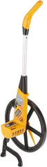 Trumeter - 100,000' Counter Limit, 40-1/4" OAL, Measuring Wheel - 0.1" Accuracy per 100", Measures in Ft/In, Meters/cm & Yards/Tenths - Apex Tool & Supply