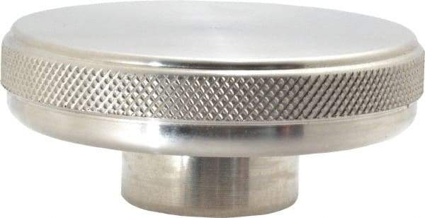 Gibraltar - 3" Head, Knurled Knob - Blank, Stainless Steel - Apex Tool & Supply