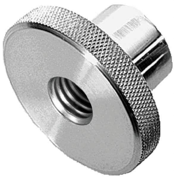 Gibraltar - 76.2mm Head, Knurled Knob - Tapped Thru, Steel - Apex Tool & Supply