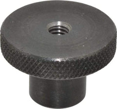 Gibraltar - 1-1/2" Head, Knurled Knob - Tapped Thru, Steel - Apex Tool & Supply