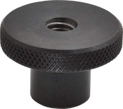 Gibraltar - 1-1/2" Head, Knurled Knob - Tapped Thru, Steel - Apex Tool & Supply