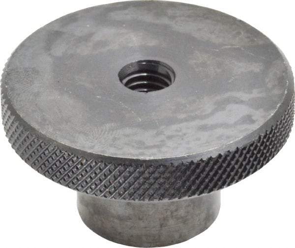 Gibraltar - 2" Head, Knurled Knob - Tapped Thru, Steel - Apex Tool & Supply