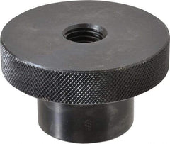 Gibraltar - 3" Head, Knurled Knob - Tapped Thru, Steel - Apex Tool & Supply