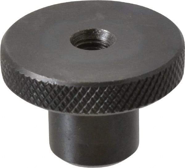 Gibraltar - 38.1mm Head, Knurled Knob - Tapped Thru, Steel - Apex Tool & Supply