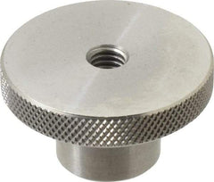 Gibraltar - 2" Head, Knurled Knob - Tapped Thru, Stainless Steel - Apex Tool & Supply