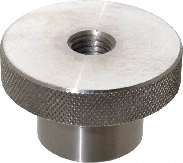 Gibraltar - 2-1/2" Head, Knurled Knob - Tapped Thru, Stainless Steel - Apex Tool & Supply