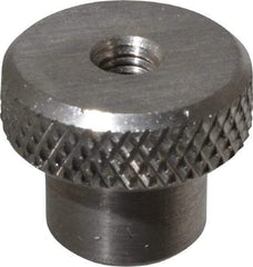 Gibraltar - 19mm Head, Knurled Knob - Tapped Thru, Stainless Steel - Apex Tool & Supply