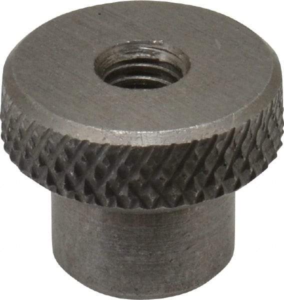 Gibraltar - 19mm Head, Knurled Knob - Tapped Thru, Stainless Steel - Apex Tool & Supply