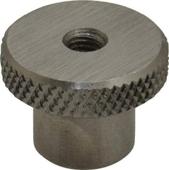 Gibraltar - 25.4mm Head, Knurled Knob - Tapped Thru, Stainless Steel - Apex Tool & Supply