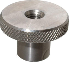 Gibraltar - 38.1mm Head, Knurled Knob - Tapped Thru, Stainless Steel - Apex Tool & Supply
