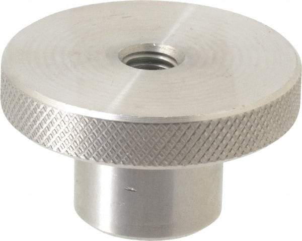 Gibraltar - 50.8mm Head, Knurled Knob - Tapped Thru, Stainless Steel - Apex Tool & Supply