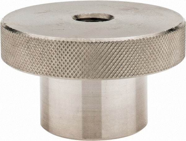 Gibraltar - 76.2mm Head, Knurled Knob - Tapped Thru, Stainless Steel - Apex Tool & Supply