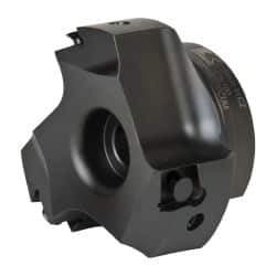 Kennametal - 3 Inserts, 3" Cut Diam, 1" Arbor Diam, 0.394" Max Depth of Cut, Indexable Square-Shoulder Face Mill - 0/90° Lead Angle, 1-3/4" High, BGHX 15L5... Insert Compatibility, Series Fix-Perfect - Apex Tool & Supply