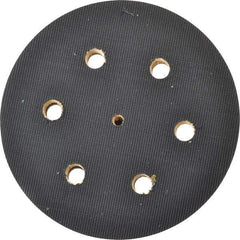 AutoQuip - 6" Diam Hook & Loop Disc Backing Pad - Medium Density, 10,000 RPM - Apex Tool & Supply