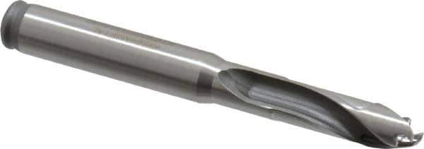 Kennametal - 8.5 to 8.99mm Diam, 3xD, 26.92mm Max Depth, 3/8" Shank Diam, 35.05mm Flute, 82.55mm OAL, Replaceable Tip Drill - KTIP03390HP Insert, G Seat Size, Series KenTIP - Apex Tool & Supply