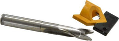 Kennametal - 12.5 to 12.99mm Diam, 3xD, 39.12mm Max Depth, 1/2" Shank Diam, 51.82mm Flute, 104.78mm OAL, Replaceable Tip Drill - KTIP05000HP Insert, O Seat Size, Series KenTIP - Apex Tool & Supply