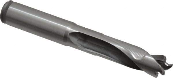 Kennametal - 15 to 15.99mm Diam, 3xD, 48.01mm Max Depth, 5/8" Shank Diam, 61.72mm Flute, 120.65mm OAL, Replaceable Tip Drill - KTIP05938HP Insert, T Seat Size, Series KenTIP - Apex Tool & Supply