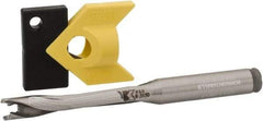 Kennametal - 7.94 to 8.49mm Diam, 5xD, 42.42mm Max Depth, 3/8" Shank Diam, 2.05" Flute, 98.43mm OAL, Replaceable Tip Drill - KTIP03125HP Insert, F Seat Size, Series KenTIP - Apex Tool & Supply