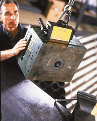 Mag-Mate - 1,200 Lb Load Capacity, Magnetic Lifter - 4-1/2" High x 10-1/2" Wide - Apex Tool & Supply