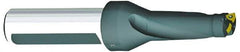 Kennametal - 215.9mm Max Drill Depth, 4xD, 2.1252" Diam, Indexable Insert Drill - 2 Inserts, 2" Shank Diam, Straight Shank - Apex Tool & Supply