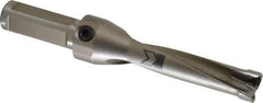 Kennametal - 76.2mm Max Drill Depth, 4xD, 3/4" Diam, Indexable Insert Drill - 2 Inserts, 3/4" Shank Diam, Straight Shank - Apex Tool & Supply