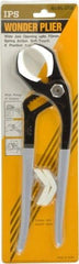 Value Collection - 12" OAL, 2-1/4" Jaw Length x 3-3/4" Jaw Width, 8 Position Tongue & Groove Pliers - Soft Curved Jaws, Standard Head - Apex Tool & Supply